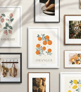 LOUISE - Affiche enfant - Oranges